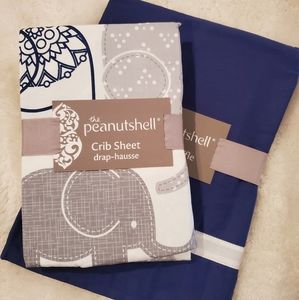 NWT Infant Crib Sheet and Ruffle Set